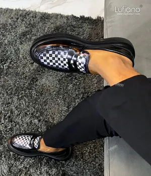 238  - Lufiano Slip On: Black