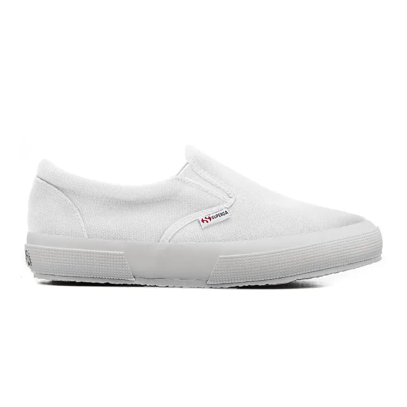2707 Slip On - White Canvas