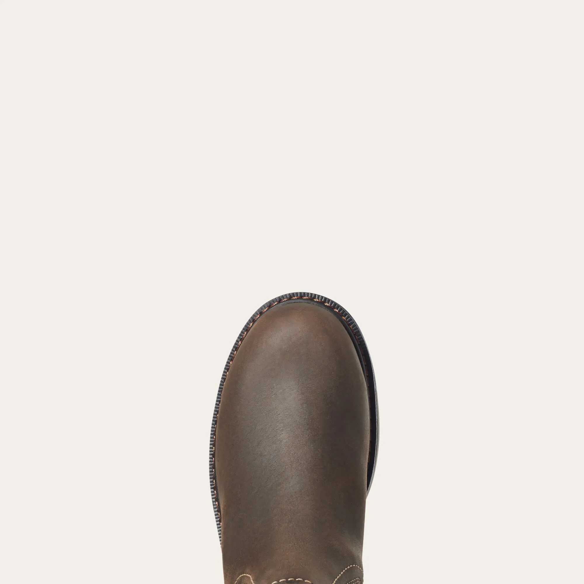 Ariat Women's Riveter Chelsea Composite Toe CSA Waterproof Puncture Resistant Work Boot - Brown - 10035772