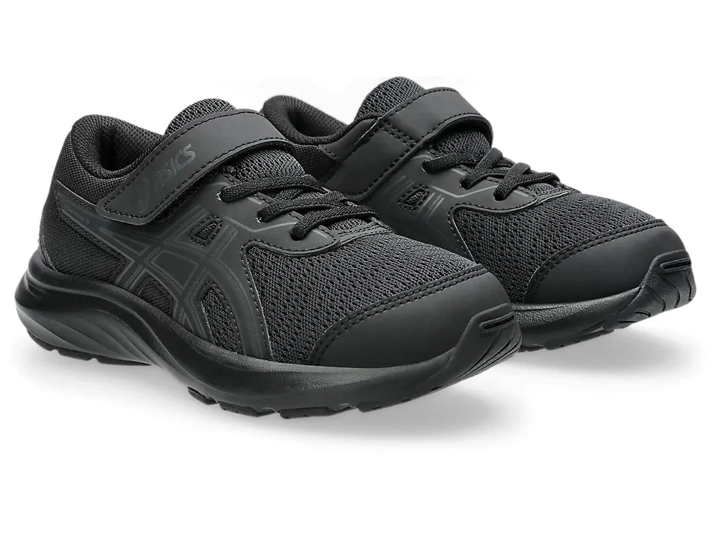 ASICS CONTEND 9 PS - KIDS - BLACK/GRAPHITE GREY