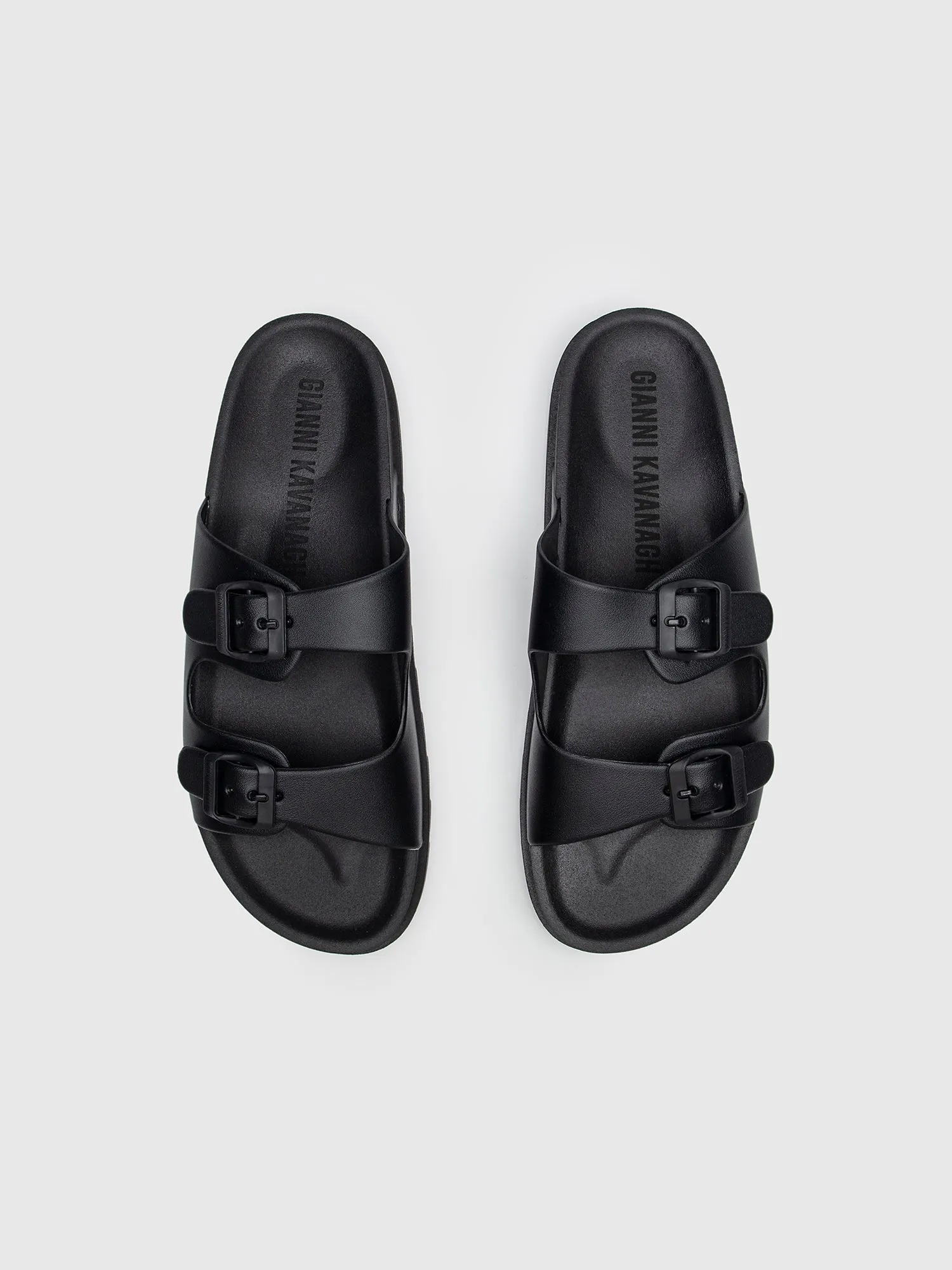 Black Explorer Sandals