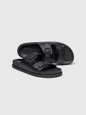 Black Explorer Sandals