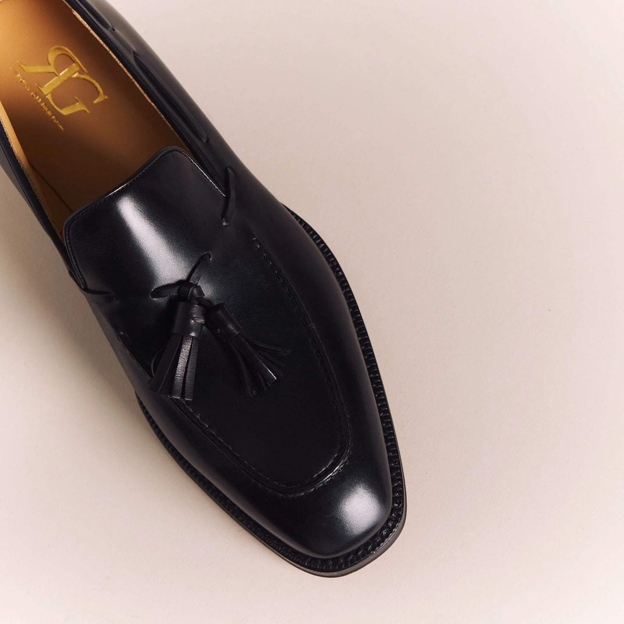 Black Tassel Loafers