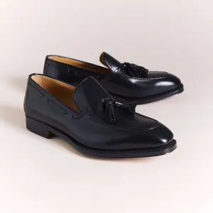 Black Tassel Loafers