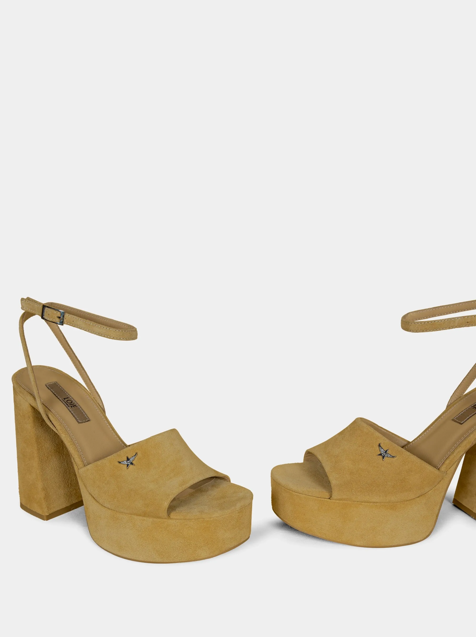 BONITA CAMEL SANDALS