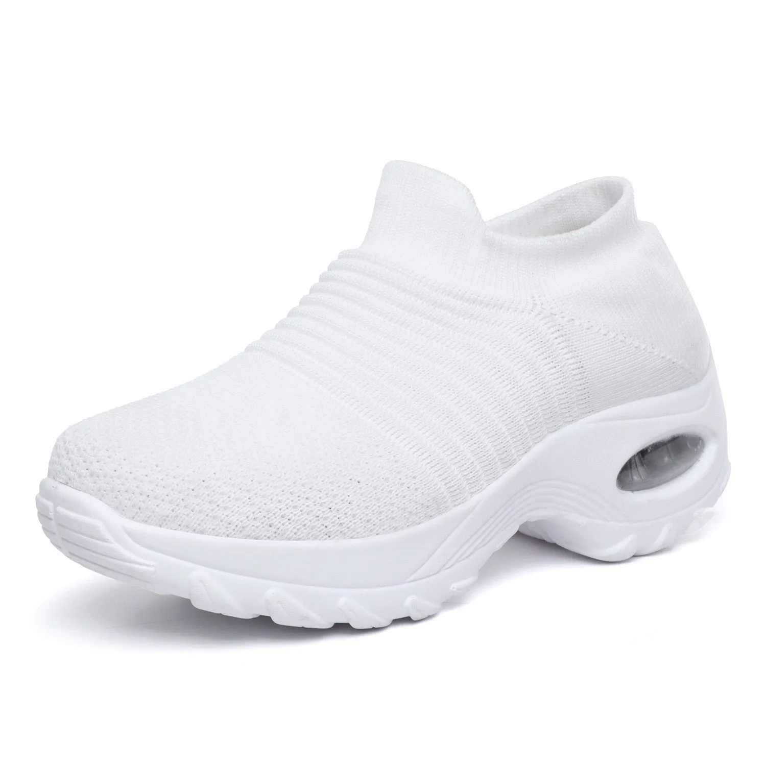 Breathable Mesh Slip-On Sneakers