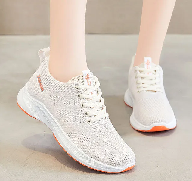 Breathable Mesh Sneakers with Non-Slip Outsole for All-Day Support