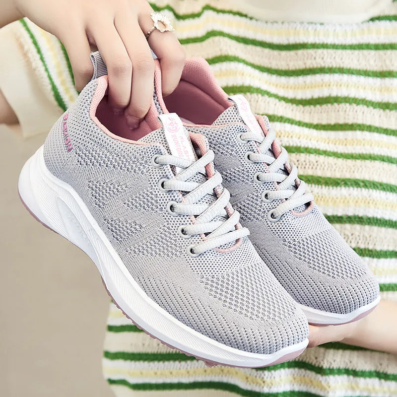 Breathable Mesh Sneakers with Non-Slip Outsole for All-Day Support