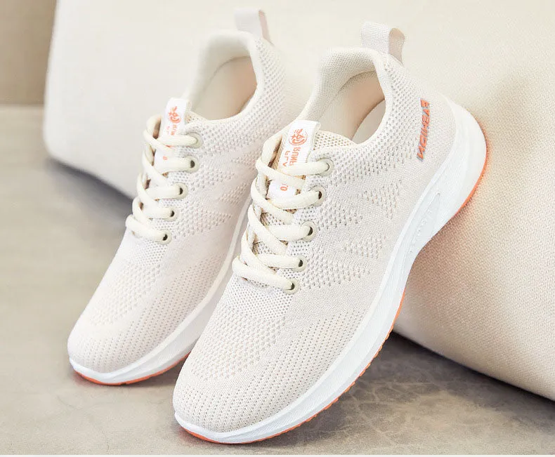 Breathable Mesh Sneakers with Non-Slip Outsole for All-Day Support