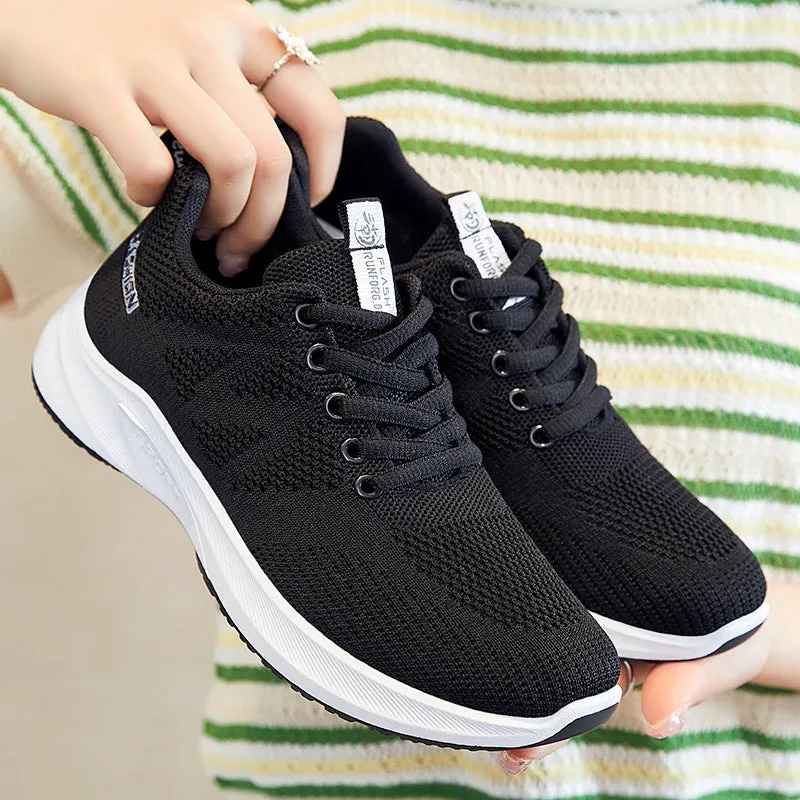 Breathable Mesh Sneakers with Non-Slip Outsole for All-Day Support