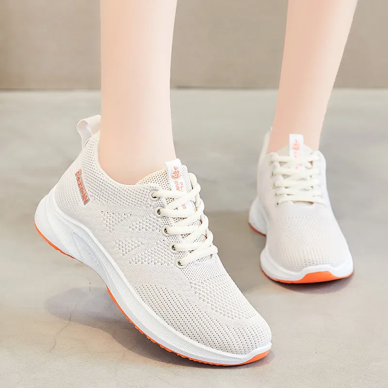 Breathable Mesh Sneakers with Non-Slip Outsole for All-Day Support