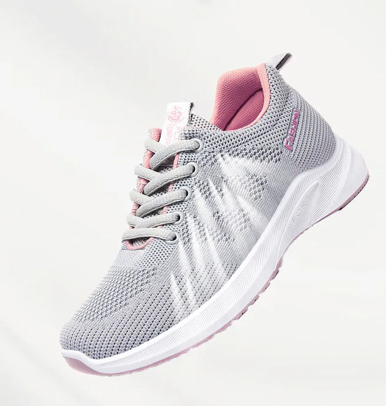 Breathable Mesh Sneakers with Non-Slip Outsole for All-Day Support