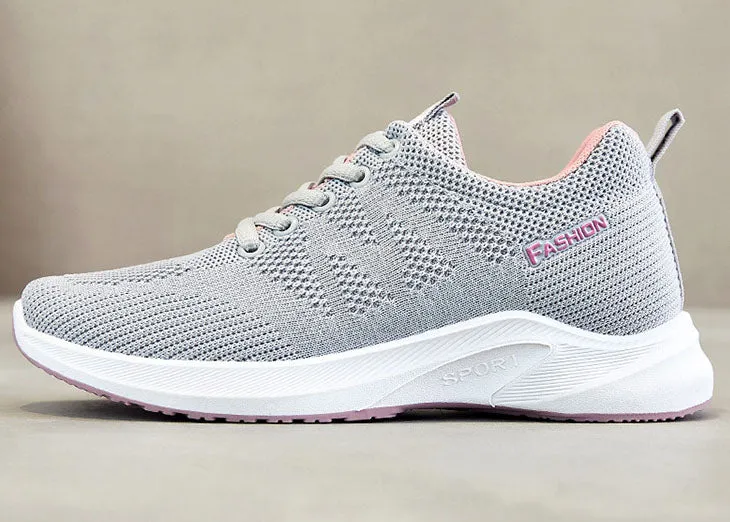 Breathable Mesh Sneakers with Non-Slip Outsole for All-Day Support