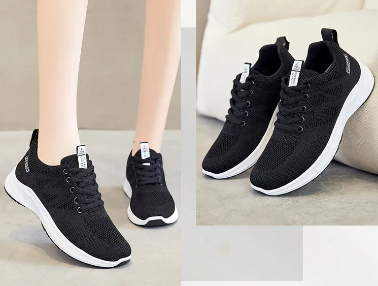 Breathable Mesh Sneakers with Non-Slip Outsole for All-Day Support