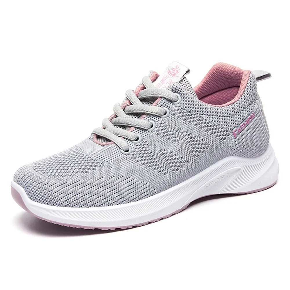 Breathable Mesh Sneakers with Non-Slip Outsole for All-Day Support