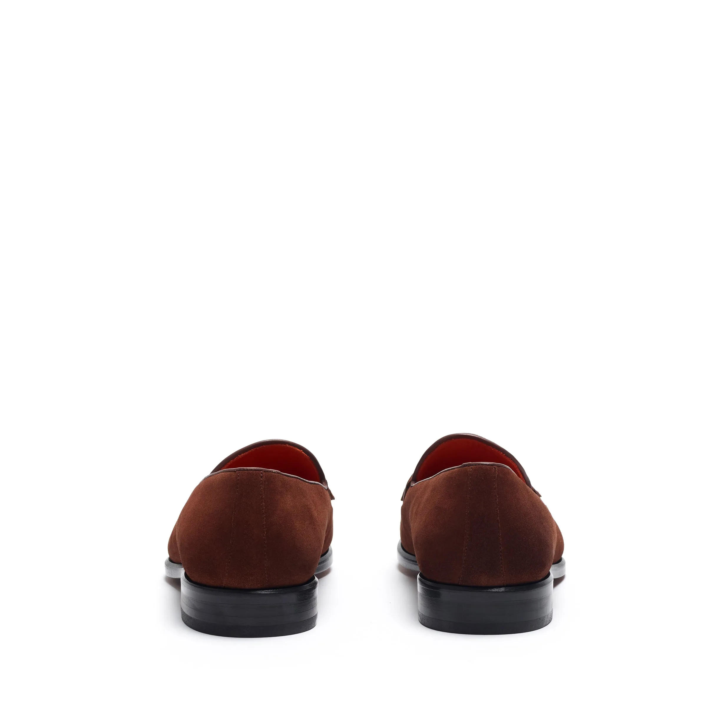 Brown Suede Kiltie Tassel Loafer