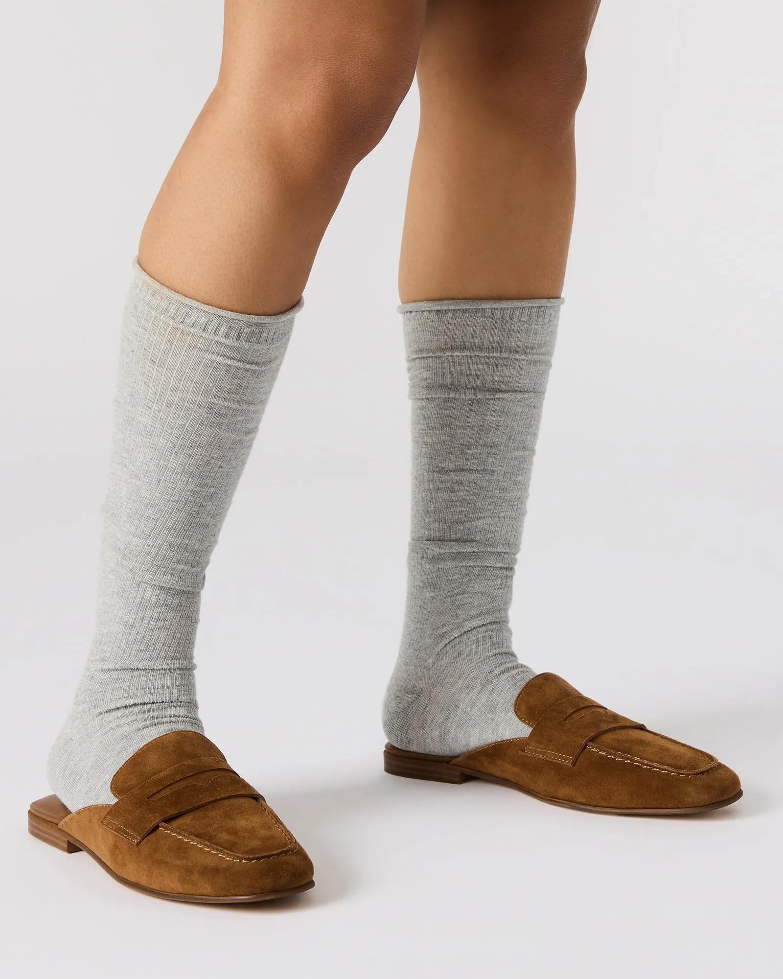 CALEB CAMEL SUEDE