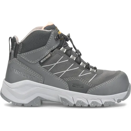 Carolina Women's Vya Composite Toe Waterproof Slip Resist Hiker Work Boot -Grey- CA5677