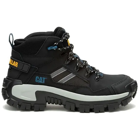 Cat Men's Invader Mid Vent Composite Toe Slip Resistant Work Boot -Black- P91664