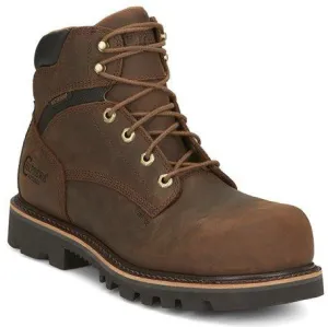 Chippewa Men's Sador 6" Composite Toe Waterproof Lace-Up Work Boot - Tan - 73221