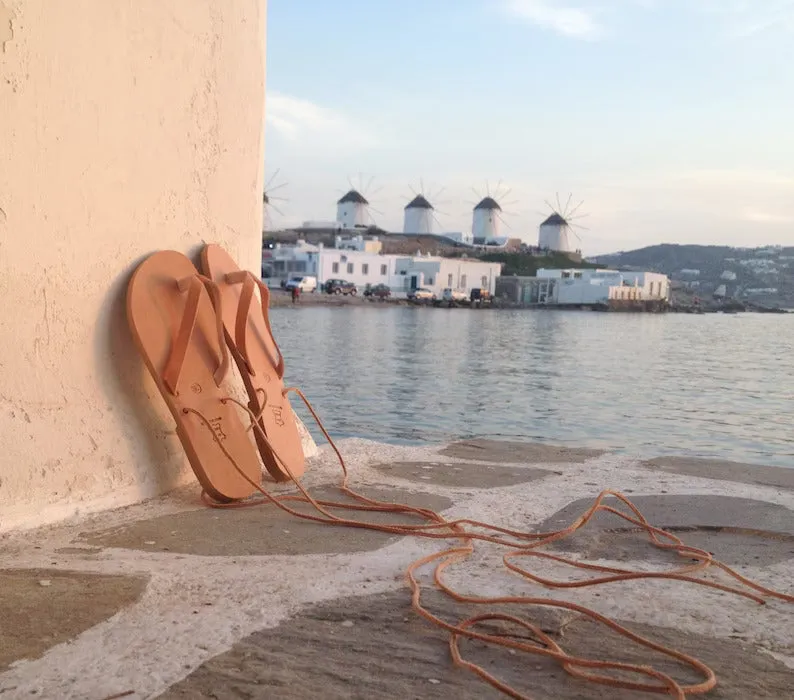 Classic Gladiator Leather Sandals