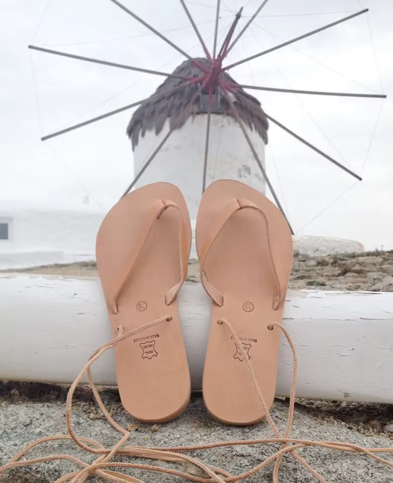 Classic Gladiator Leather Sandals