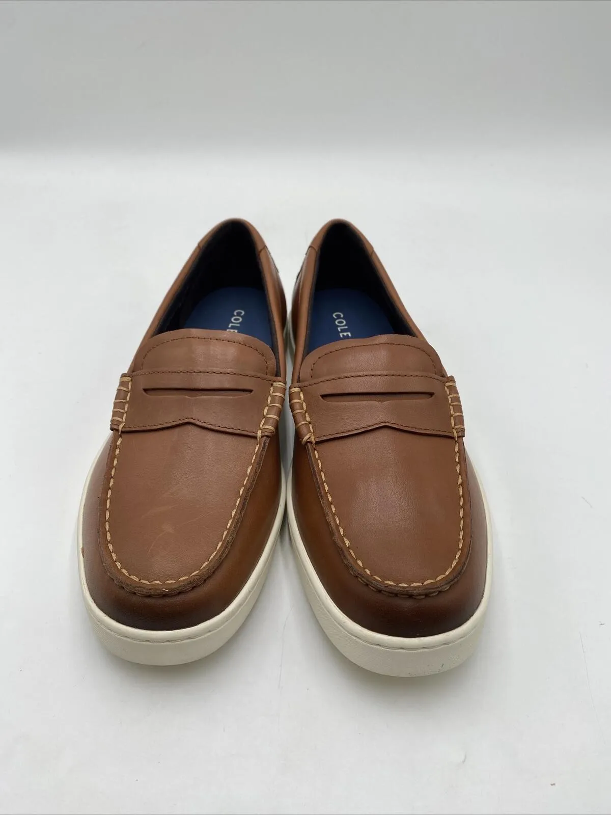 Cole Haan Men's Nantucket Penny Loafers Brown Size 8M - Very Good