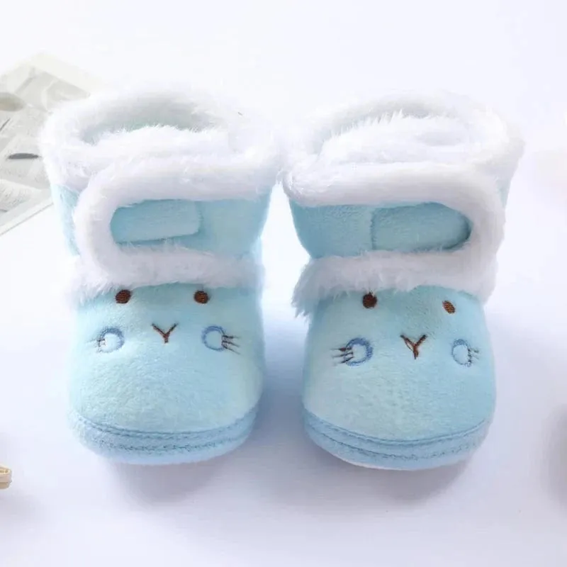 Cozy Velvet Snow Boots for Babies and Toddlers