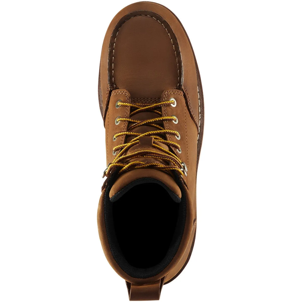 Danner Women's Cedar River 6" Plain Toe Waterproof Work Boot -Brown- 14307
