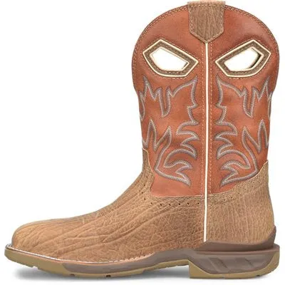 Double H Men's Phantom Rider  11"  WD SQ Composite Toe Roper Work Boot -Brown- DH5377