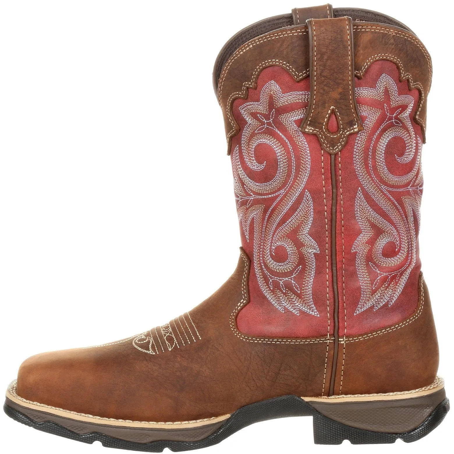 Durango Women's Lady Rebel 10" Composite Toe Waterproof Western Work Boot - DRD0220