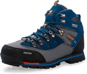 DWZRG Men's Waterproof Hiking Boots - Non-Slip & Lightweight