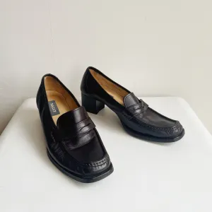 Espresso Bally Penny Loafer | Size 7