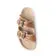 Falling Feather Sandals In Brown