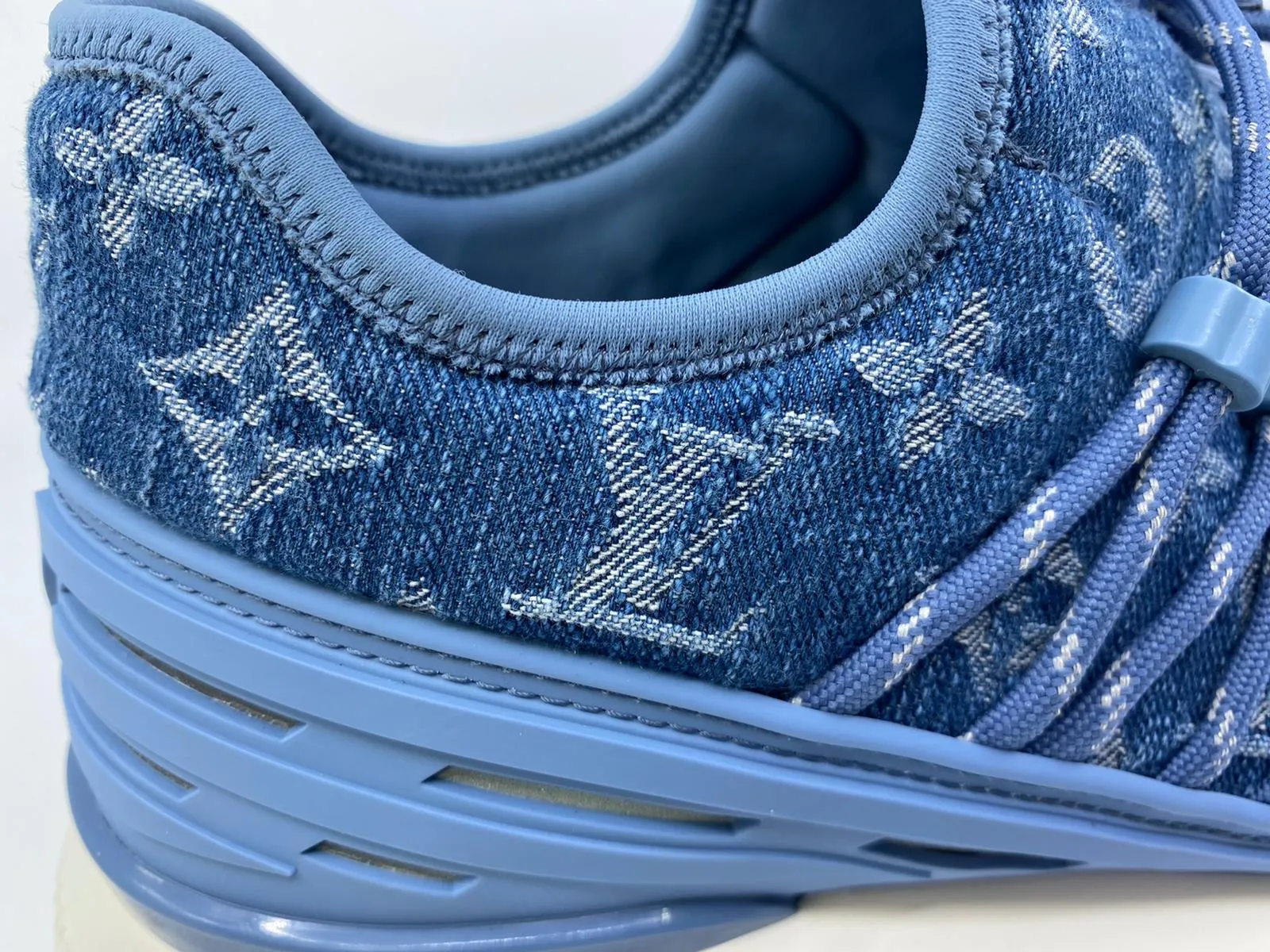 Fastlane Sneaker Monogram Denim