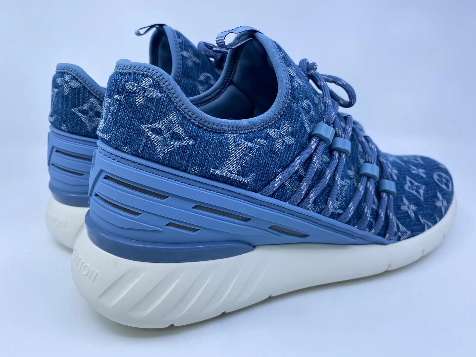 Fastlane Sneaker Monogram Denim