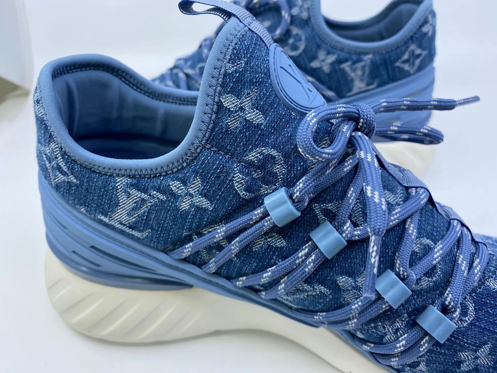 Fastlane Sneaker Monogram Denim
