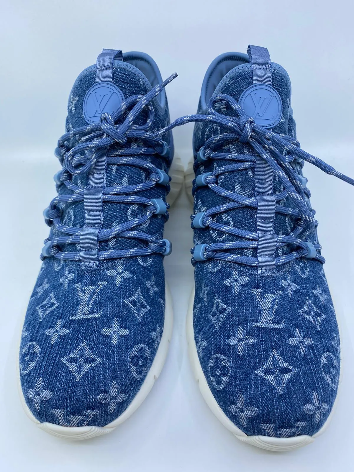 Fastlane Sneaker Monogram Denim