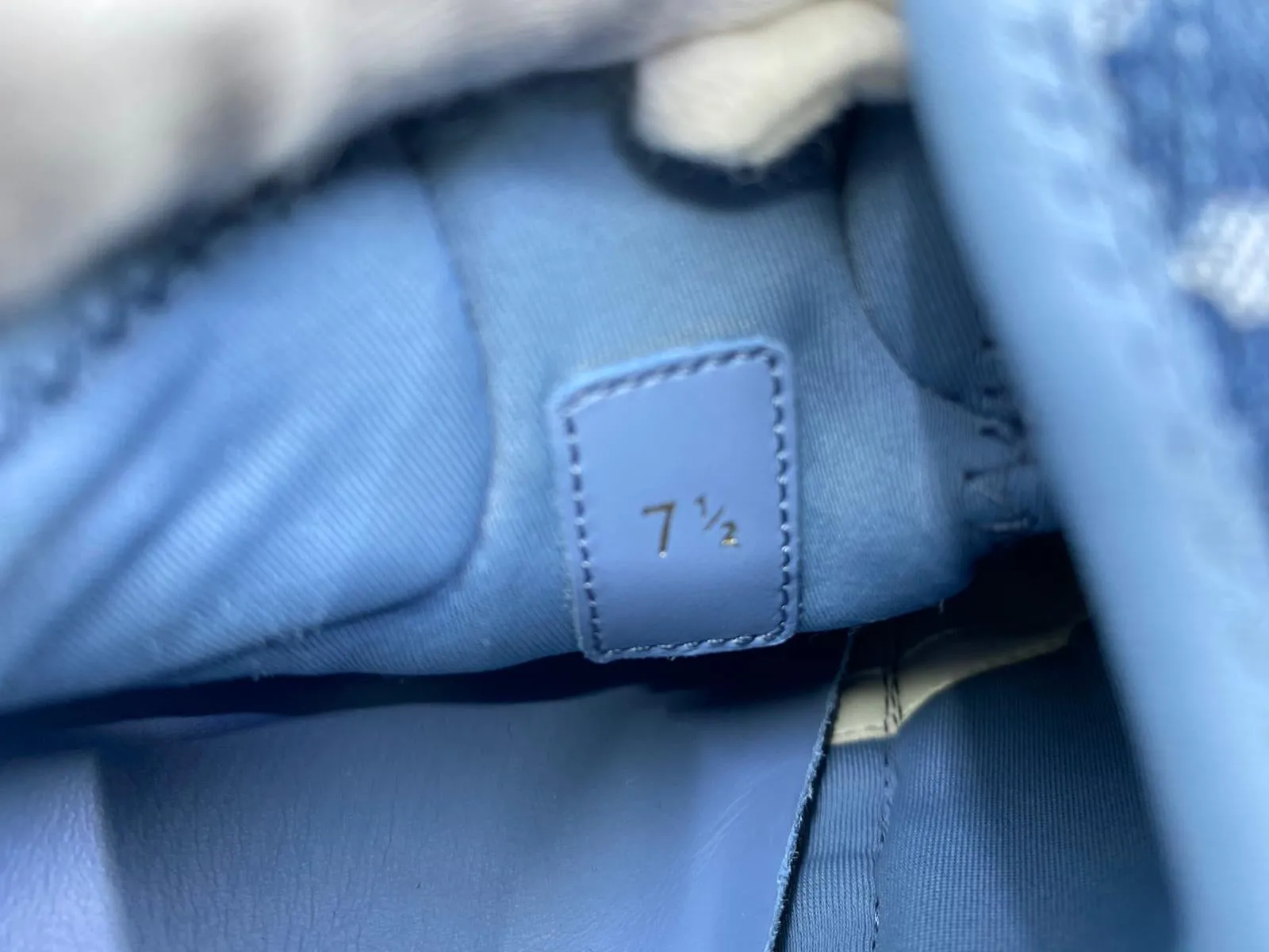 Fastlane Sneaker Monogram Denim