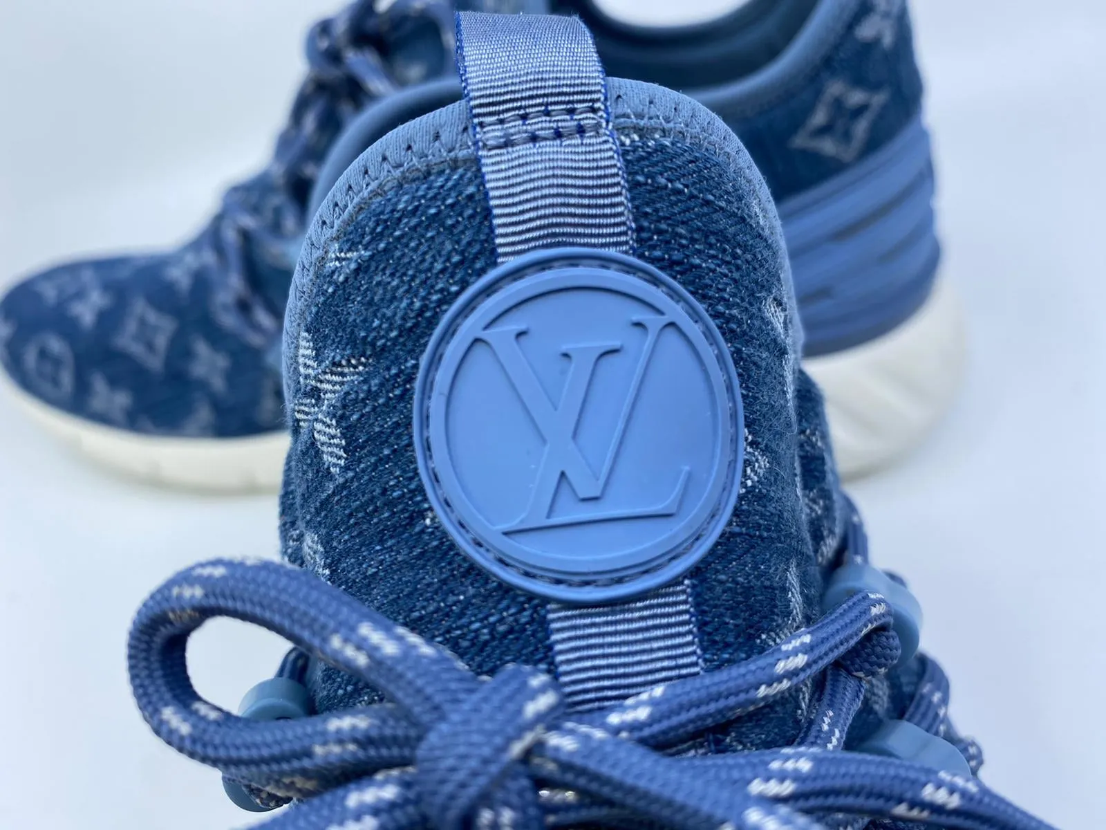 Fastlane Sneaker Monogram Denim