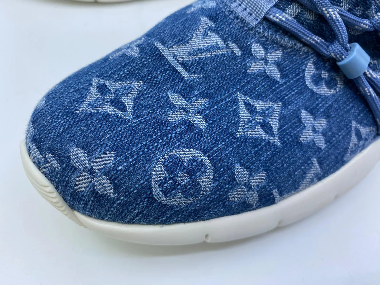 Fastlane Sneaker Monogram Denim