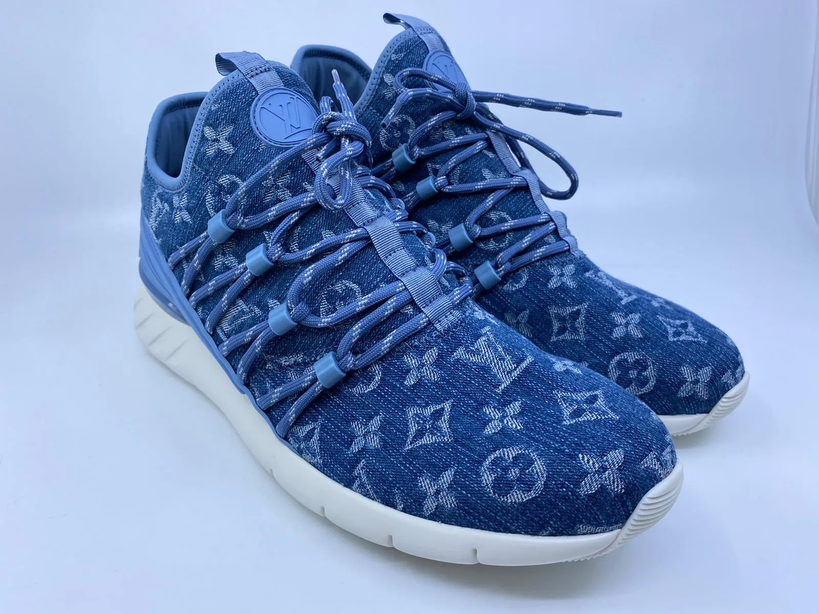 Fastlane Sneaker Monogram Denim