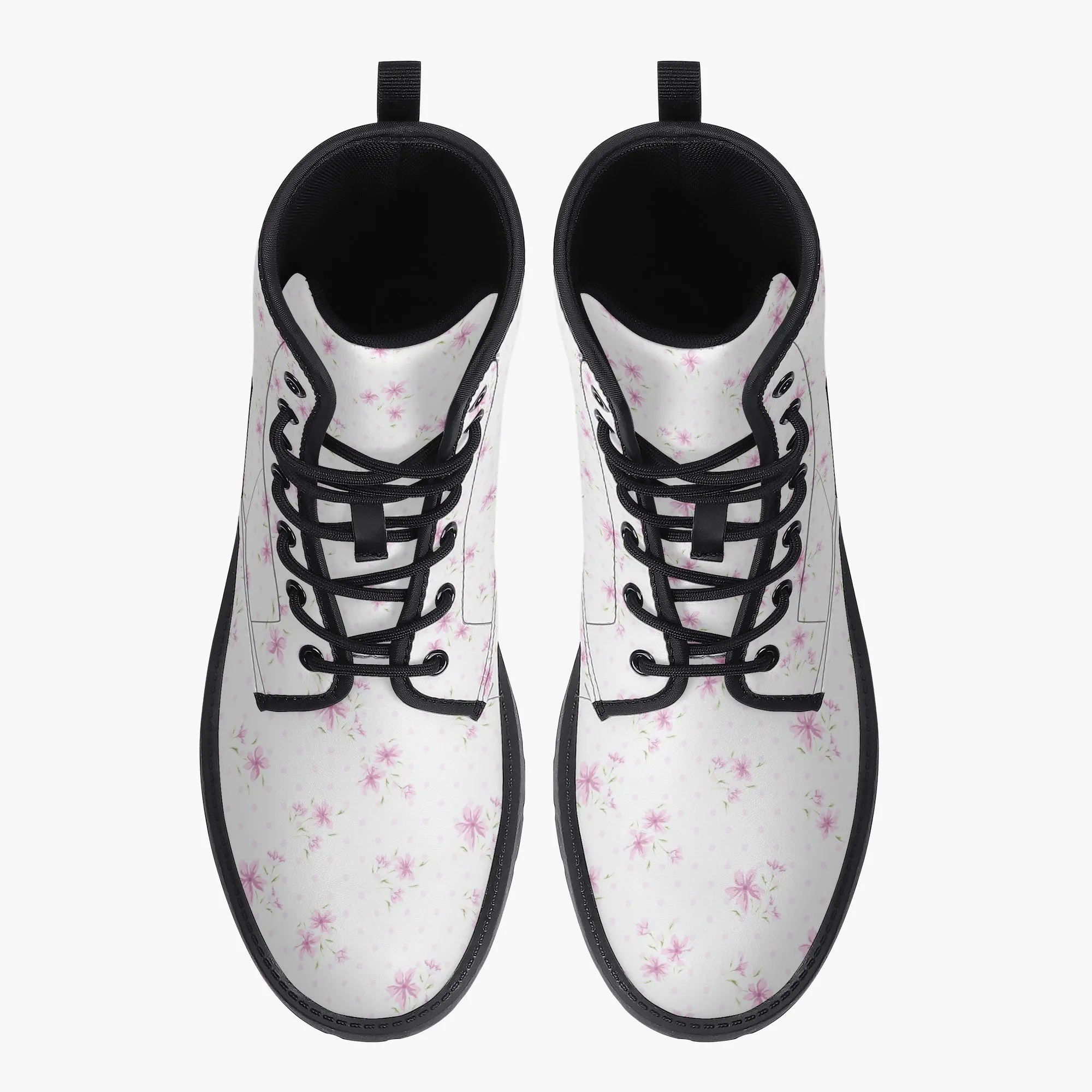 Floral With Polka