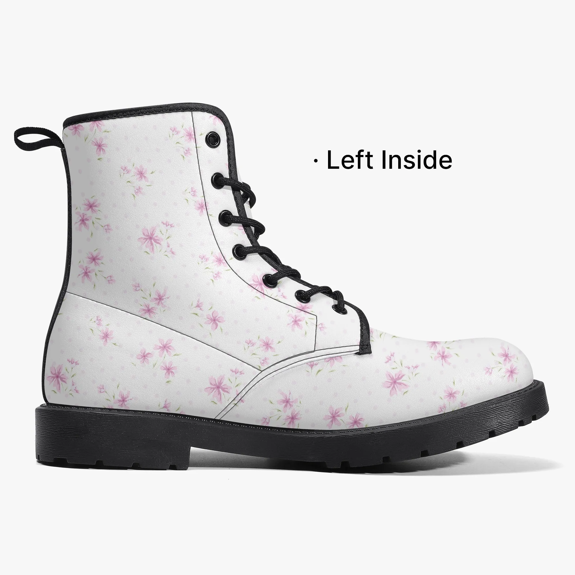 Floral With Polka