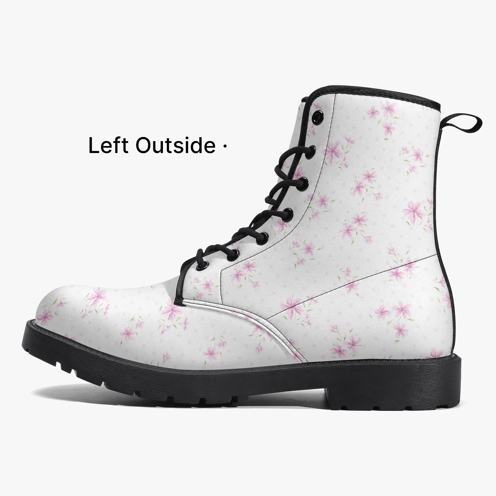 Floral With Polka