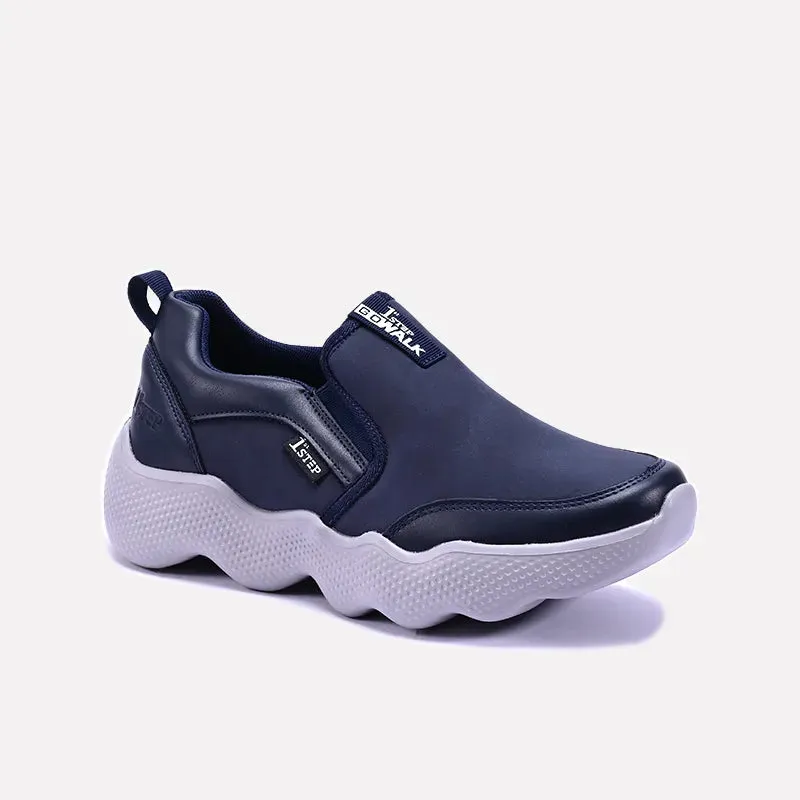 Flux Blue Slip On Sneakers 0120495