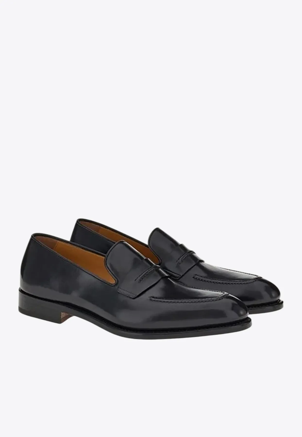 Genk Leather Penny Loafers