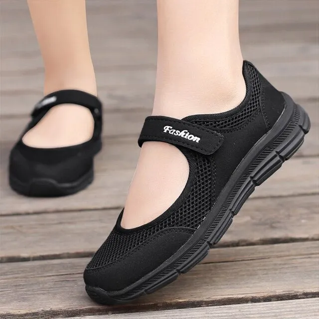 GS Slip-on Sandalen | Orthopedische sandalen met klittenband voor dames