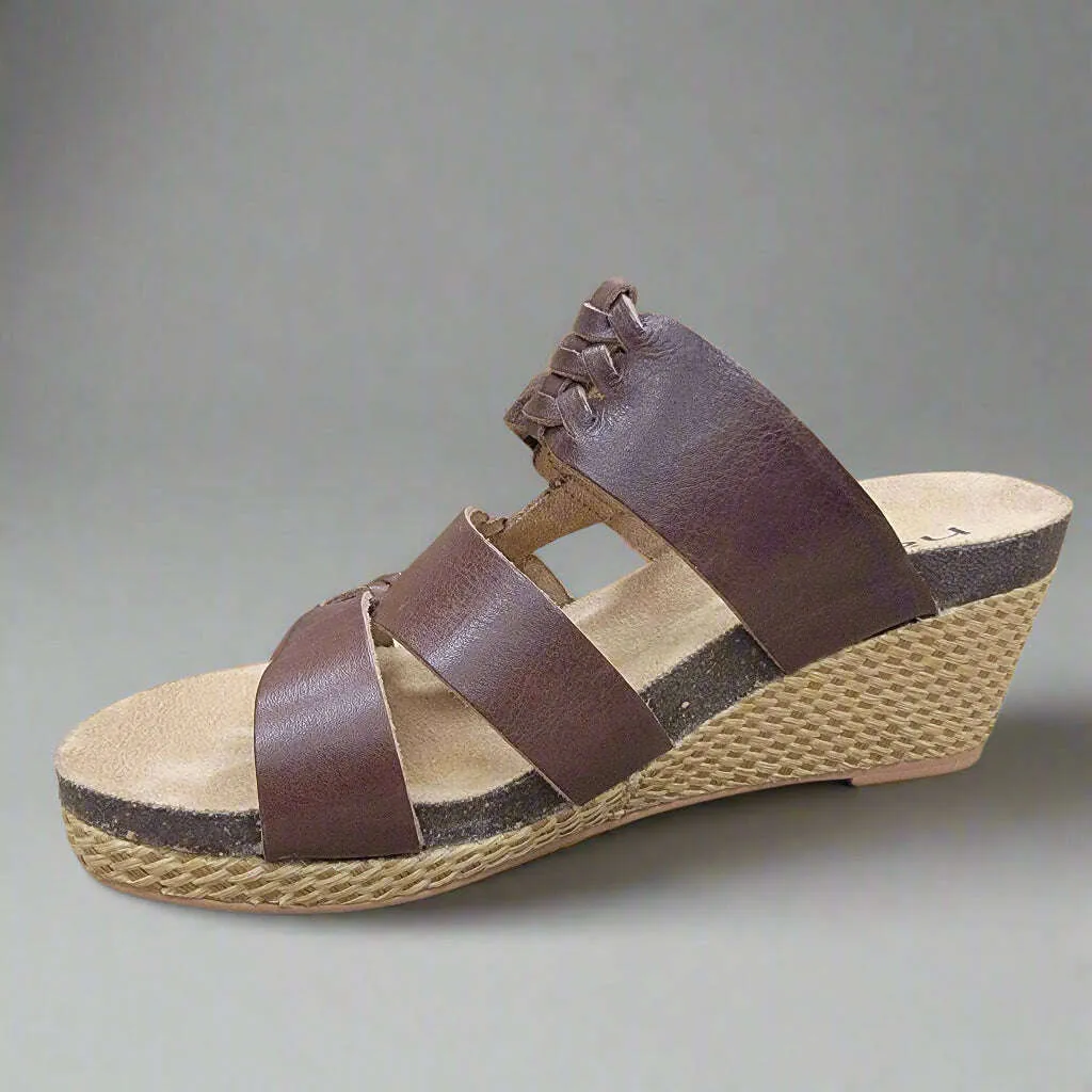 HALSA - GENOA - Dark Brown Leather