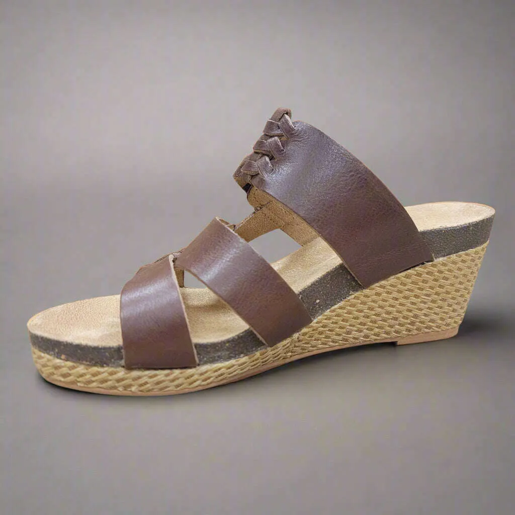 HALSA - GENOA - Dark Brown Leather